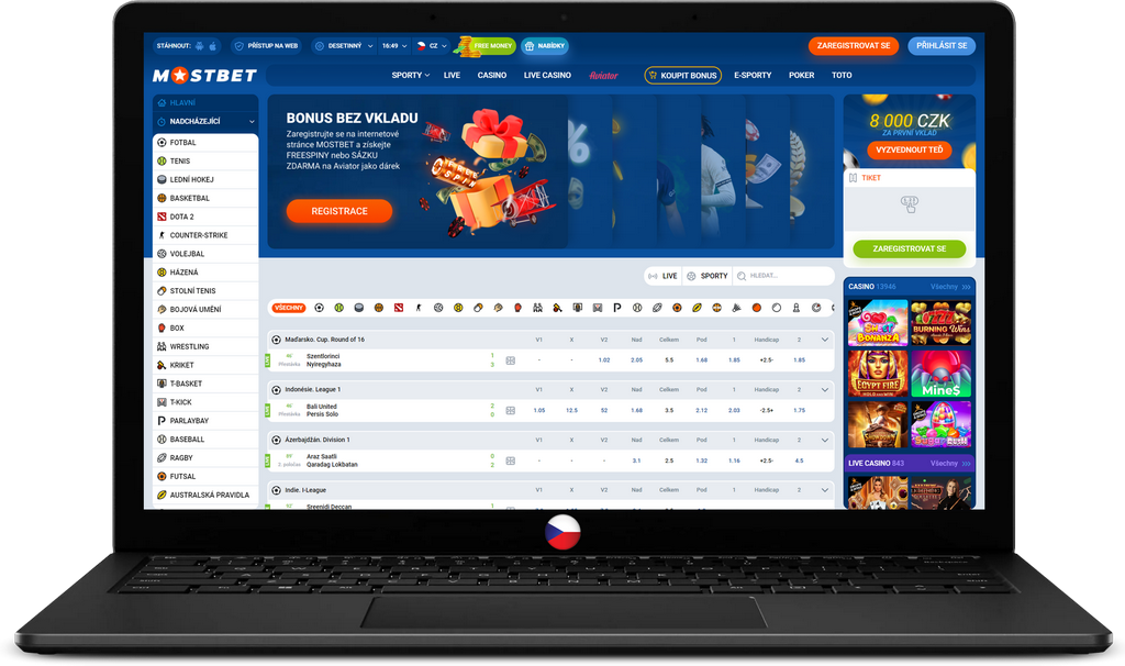 Реєстрація та вхід на MostBet UA